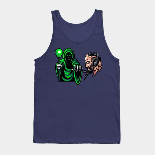 Man vs evil Tank Top by Jamal 